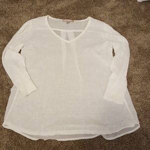 Banana Republic Mixed Media Sweater